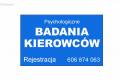 Kranik psychotesty psycholog badania kierowcw 606874063
